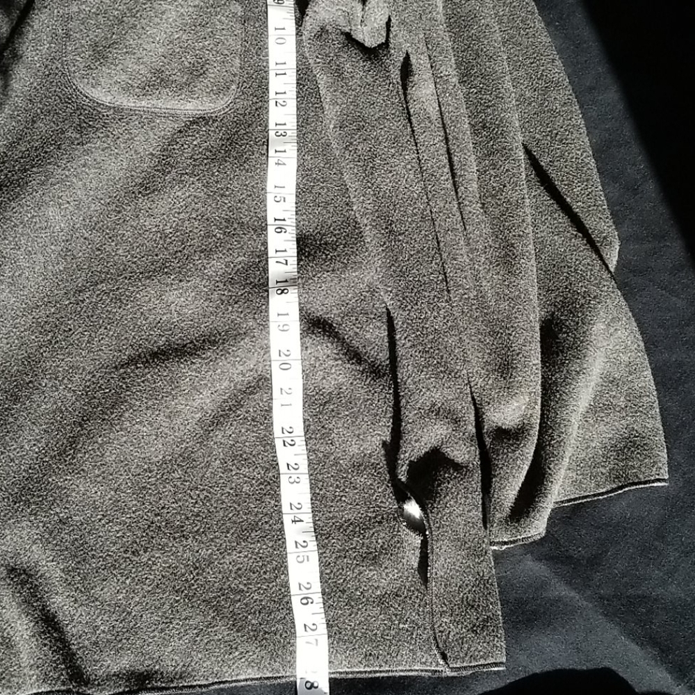 Gray Reversible Snap-Button Top - image 5